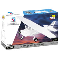 Cobi klocki cessna 172 skyhawk 160 klocków biała
