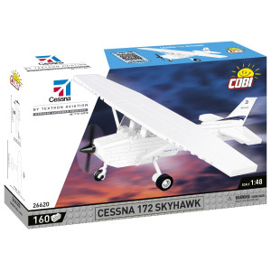 Cobi klocki cessna 172 skyhawk 160 klocków biała