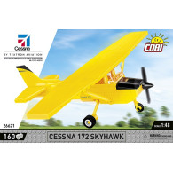 Klocki cessna 172 skyhawk 160 klocków żółty