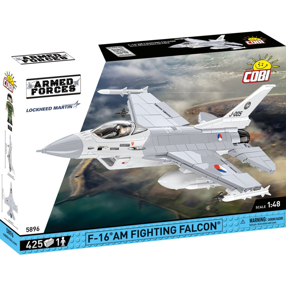 Klocki f-16 am fighting falcon 425 klocków