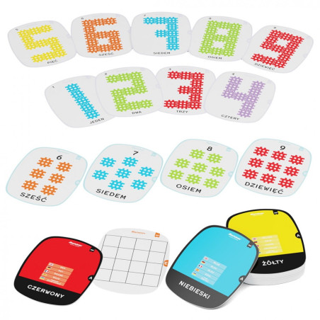 Våffel mini klossar - rolig matte 444 delar