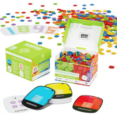 Våffel mini klossar - rolig matte 444 delar