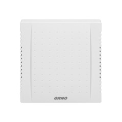 Elektromekanisk tvåtonig klocka QUARTO AC, 230V, vit