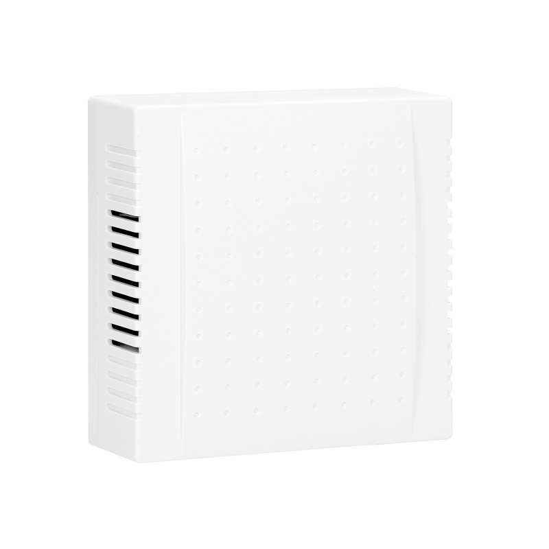 Ringklocka med två toner, elektromekanisk QUARTO AC, 230V, snövit