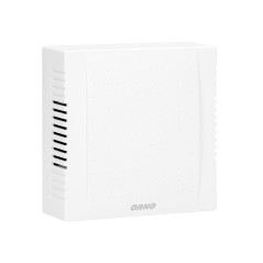 Ringklocka med två toner, elektromekanisk QUARTO AC, 230V, snövit