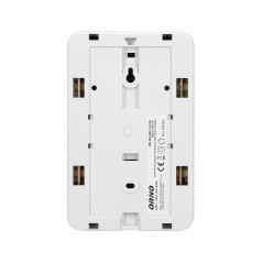 Elektromekanisk tvåtonig signal BREVIS MAXI AC, 230V, vit