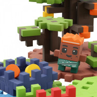Klocki mini waffle wedel - plantacja kakao 100 elementów