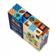 Klocki mini waffle wedel - plantacja kakao 100 elementów