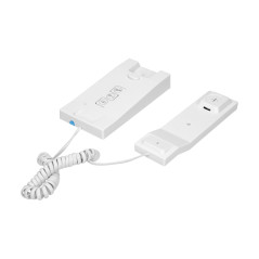 Unifon för utbyggnad av dörrtelefoner från AVIOR-serien, vit