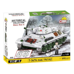 Klocki czołg t34-76 model 1941-42 852 elementów