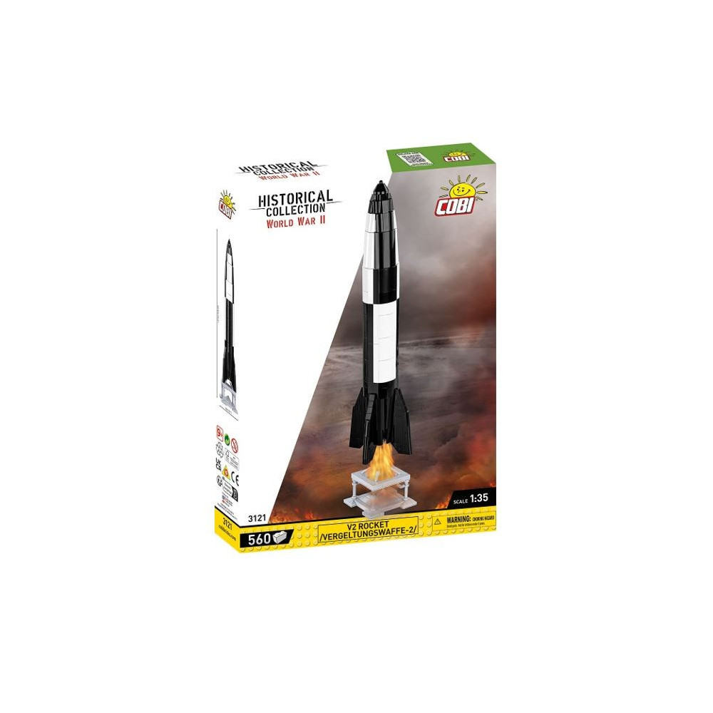 Klocki rakieta v2 560 elementów