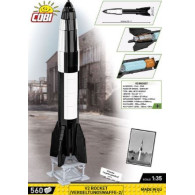 Klocki rakieta v2 560 elementów