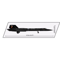 Klocki samolot lockheed sr-71 1374 elementów