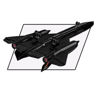 Klocki samolot lockheed sr-71 1374 elementów