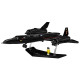 Klocki samolot lockheed sr-71 1374 elementów