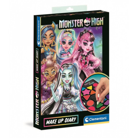 Set med Monster High kosmetika, skräckinjagande ögonskuggspalett.