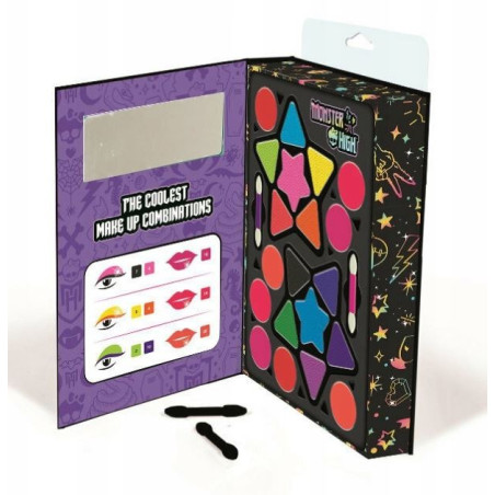 Set med Monster High kosmetika, skräckinjagande ögonskuggspalett.