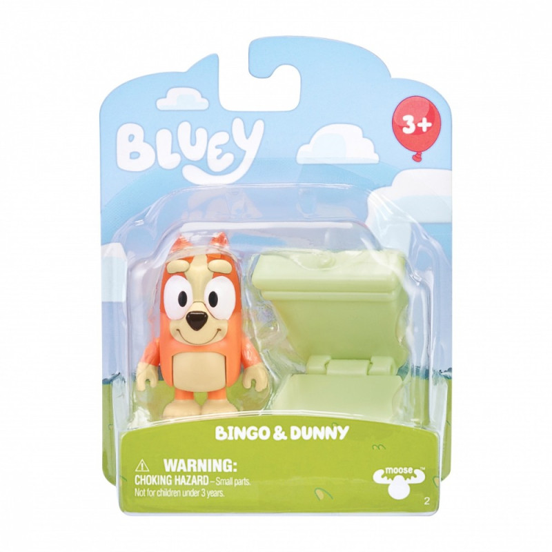 Figurinen Bluey startar leken 1-pack sortiment