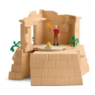Set med figurer för att erövra dinosaurietemplet.