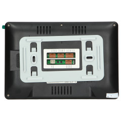 Videomonitor utan hörlurar, färgskärm, LCD 7 tum för användning i VIBELL-system, svart.