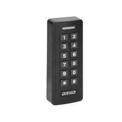 Kodlås med kortläsare och närhetsbrickor, IP20, Antracit, Gästfunktion