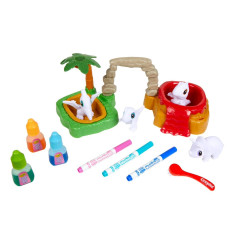 Set med washimals dinosaurier