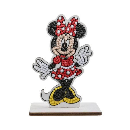 Diamantmosaik crystal art buddies figur 2D Minnie