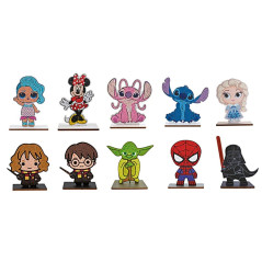 Diamantmosaik crystal art buddies figur 2D Minnie