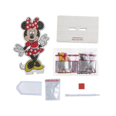 Diamantmosaik crystal art buddies figur 2D Minnie