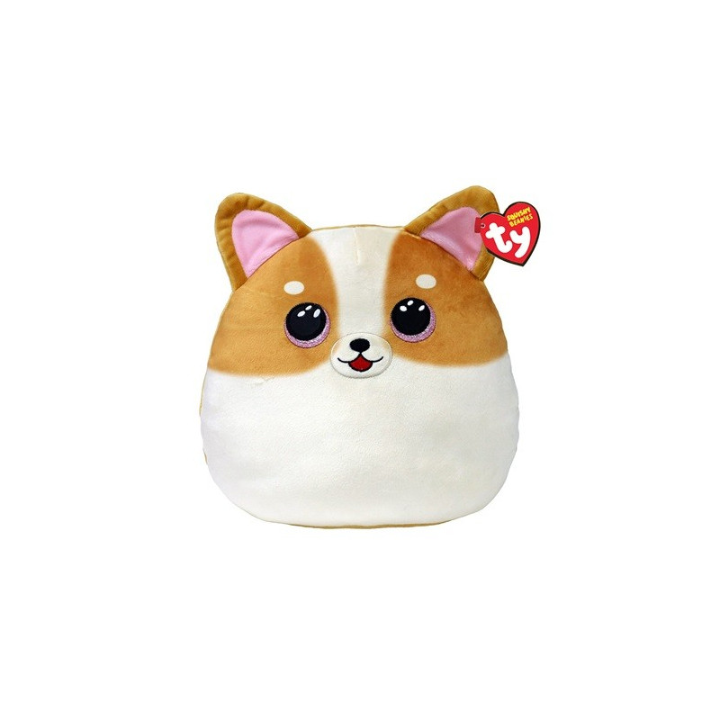 Maskotkatten är en squishy hund på 22 cm.