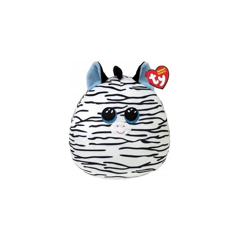 Maskotkazebra 22 cm är en mjuk zebra.