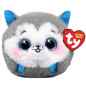 Maskotka Ty Beanie Balls husky grå