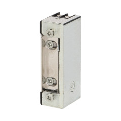 Symmetrisk elektromagnetisk lås med låsfunktion, LÅGSTRÖM 280mA för 12VDC.