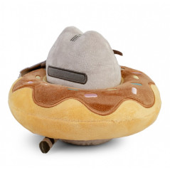 Maskoten Pusheen i en chokladmunk | HandlaSmidigt.se