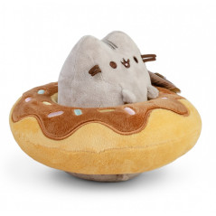Maskoten Pusheen i en chokladmunk | HandlaSmidigt.se