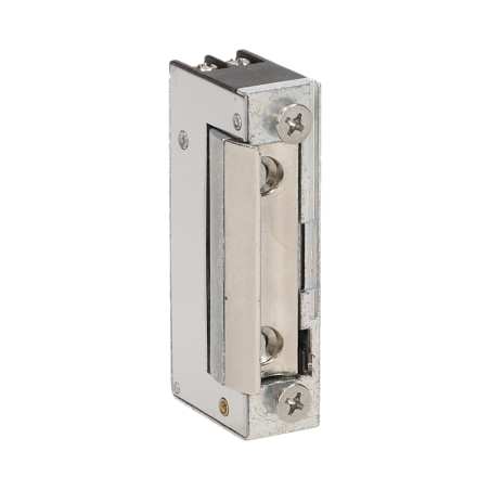 Symmetrisk elektromagnetisk lås med MINI-lås, LÅGSTRÖM 280mA för 12VDC.