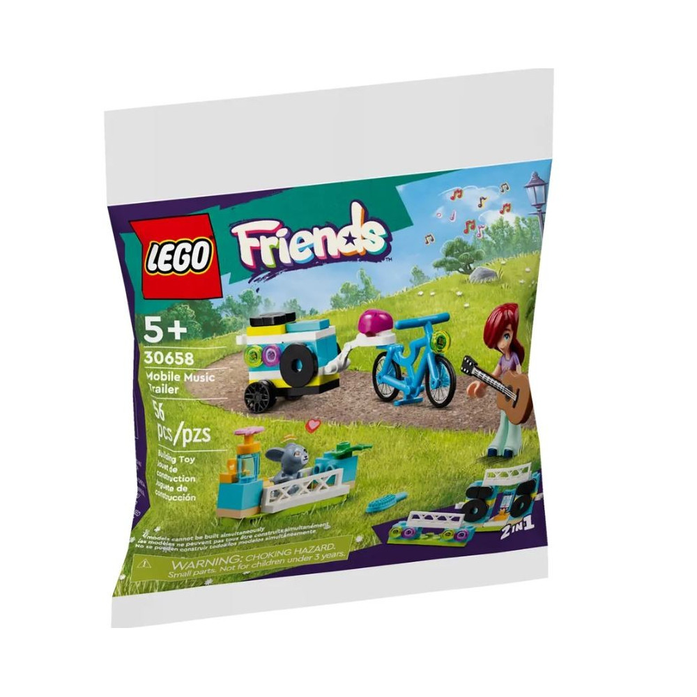 Klocki friends 30658 muzyczna przyczepa