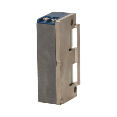 Symmetrisk elektrisk lås med guide och lås, MINI, LÅGSTRÖM 280mA för 12VDC.