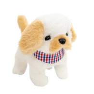 Interaktiv maskot din husdjur - vit hund