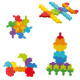 Klocki małych geniuszy - puzzle 80 elementów