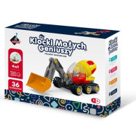 Klocki konstrukcyjne 4w1 36 elementów