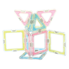 Magnetiska byggklossar Glowing Craft 20 delar