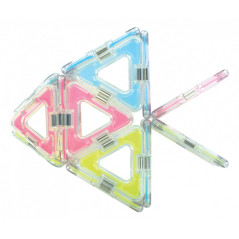 Magnetiska byggklossar Glowing Craft 20 delar