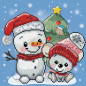 Set diamant dotz Jesus barn jul