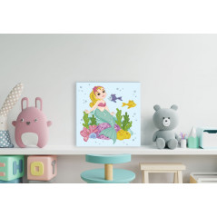 Diamond Dotz set Den lilla sjöjungfrun