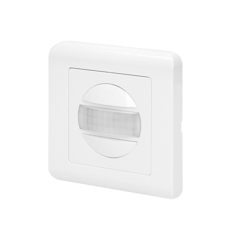 Rörelsesensor, 2-ledad, 160 grader, IP20, 300W, för dosa