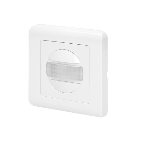 Rörelsesensor, 2-ledad, 160 grader, IP20, 300W, för dosa