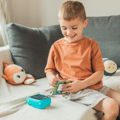 En kamera för att ta bilder och skriva ut dem med högteknologi.