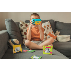 En kamera för att ta bilder och skriva ut dem med högteknologi.