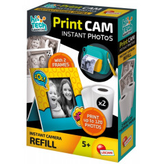 En kamera för att ta bilder och skriva ut dem med högteknologi.